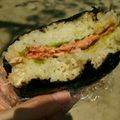 さぁ★たぁ★'s cooksnap of when they made 薬味入り酢飯で♡鮭フレークのおにぎらず♪.