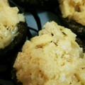 mi:ko's cooksnap of when they made 椎茸と筍の胡麻チーズ焼き.