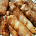 フィービー3's cooksnap of when they made 簡単な木綿豆腐の甘酢肉巻き.