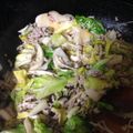 稲葉しずく's cooksnap of when they made ご飯がすすむキャベツと挽肉の炒めもの.