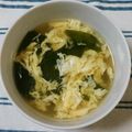 いちご＆大福's cooksnap of when they made わかめのかき玉スープ.