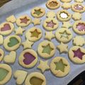 くりにょん's cooksnap of when they made ステンドグラスクッキー.