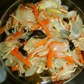 もりのりころ's cooksnap of when they made 切り干し大根 玉ねぎ 野菜南ばん.