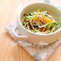 YUH♡ママ's cooksnap of when they made 大根とキュウリの塩昆布和え♪簡単常備菜☆.