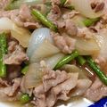 mato77☆'s cooksnap of when they made ご飯が進む‼豚バラと新玉ねぎの煮物.
