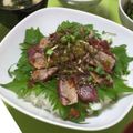 Ｍinto's cooksnap of when they made ★簡単美味しい★鰹のたたき丼.