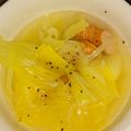 acco13's cooksnap of when they made 野菜とウィンナーの簡単☆中華スープ♪.