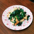 よしみるく's cooksnap of when they made チキンとほうれん草のソテー.