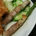 M130018's cooksnap of when they made 巻いて焼くだけ！アスパラ豚バラ巻き！.