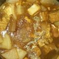 らめママ's cooksnap of when they made 優しい味＊大根と厚揚げのカレー煮.