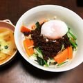 リなの助's cooksnap of when they made おこげ付き☆簡単ビビンバ丼.