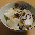 もんしゅしゅ's cooksnap of when they made 大根の塩昆布ごま和え.