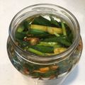 LOUISTERESA's cooksnap of when they made にらときゅうりの浅漬けキムチ.