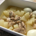 いつたま's cooksnap of when they made 液体塩こうじで手羽元と大根の煮物☆.