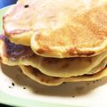 しゅうゆうけいはる母's cooksnap of when they made ホシノ天然酵母のもっちりお食事パンケーキ.
