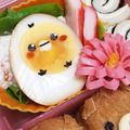 ぽめchan's cooksnap of when they made ひよこちゃんお弁当♪味玉☆キャラ弁.