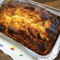 chocotiara's cooksnap of when they made HMでサクふわ激ウマバナナパウンドケーキ.