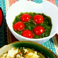 SP♪'s cooksnap of when they made めかぶとトマトの和え物.