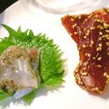 mi◎kitchen's cooksnap of when they made 数秒で♪おもてなし♡……昆布〆✿胡麻づけ.
