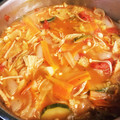 Naotwins's cooksnap of when they made トマト缶で簡単本格トマト鍋.