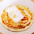 ポンコツみゆすけ's cooksnap of when they made 米粉ホットケーキ…ヨーグルト入り….