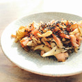 kaokaofood's cooksnap of when they made 簡単おつまみ☆舞茸と魚ニソのゴマ炒め☆.