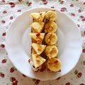 pitachan1's cooksnap of when they made フルグラクリチ♡スティックオープンサンド.