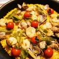 クックJGJ3YP☆'s cooksnap of when they made 簡単美味しい30分で本格パエリア.
