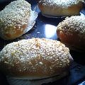 アタックバラ's cooksnap of when they made 焼きカレーパン.
