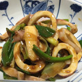 おはなすき's cooksnap of when they made イカとわけぎの酢味噌和え.