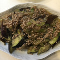 takoyuma's cooksnap of when they made たっぷりひき肉とナスの甘辛炒め.