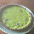 kamemio's cooksnap of when they made 抹茶チーズケーキタルト.