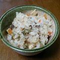 さつき＆めい's cooksnap of when they made たけのことわらびの春おこわ.