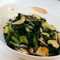 おまちゃ★'s cooksnap of when they made 節約！大根の葉といりこのにんにく炒め物.