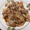 トライagain's cooksnap of when they made 玉ねぎたっぷりしょうが焼き.
