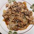 トライagain's cooksnap of when they made 玉ねぎたっぷりしょうが焼き.