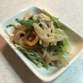 salzbrezel's cooksnap of when they made 水菜とえのきのレンジ蒸しツナ和え.