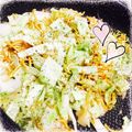 ♪うさみみみん୨୧'s cooksnap of when they made 超簡単超手抜き最速？月島風もんじゃ♡.
