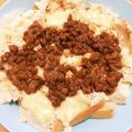 いろくおおな's cooksnap of when they made 豆腐と納豆のなんちゃってパングラタン.