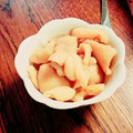 ｙｕｎ's cooksnap of when they made 簡単☆鶏皮つまみ〜和風〜にんにく醤油.
