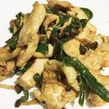 Monkinton's cooksnap of when they made 筍と塩麹チキンのオイバターソテー.