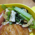 daikanon's cooksnap of when they made お弁当にも！油揚げと小松菜の炒め物.
