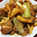 ☆ももちー☆'s cooksnap of when they made たけのこと鶏の照り焼き.