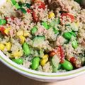 あさここなっつ's cooksnap of when they made キヌアのシーチキンサラダ(サラダご飯).