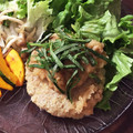 よちぃ☆'s cooksnap of when they made 簡単！和風ハンバーグ.