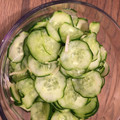 sato10013's cooksnap of when they made しょうが酢で♡かんたんきゅうりの酢の物.
