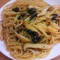 ナワナワドーリー's cooksnap of when they made 大葉にんにく醤油でパスタ.