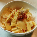 ままめまめん's cooksnap of when they made 姫皮(筍)の梅かつお和え.