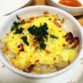 KSKGC's cooksnap of when they made 新玉ねぎ☆マスタードマヨチーズ焼き♡.