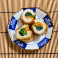 コムギ大好き's cooksnap of when they made ちくわに青菜.